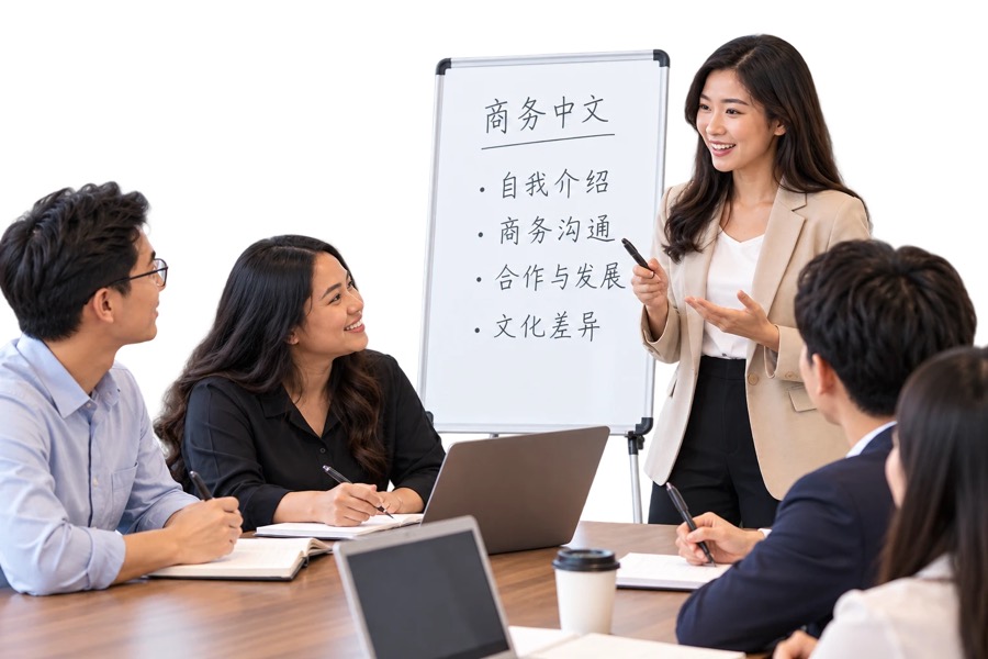 Pelatihan Bahasa Mandarin untuk karyawan perusahaan